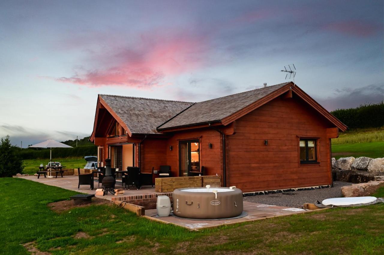 Cuddfan Lodge On A Gorgeous Private Lake Newport  Exterior foto